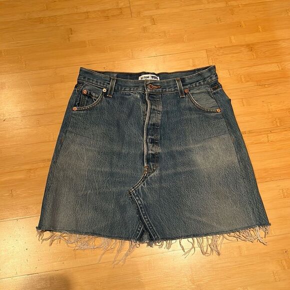 Re/Done Dresses & Skirts - Redone 90’s denim skirt